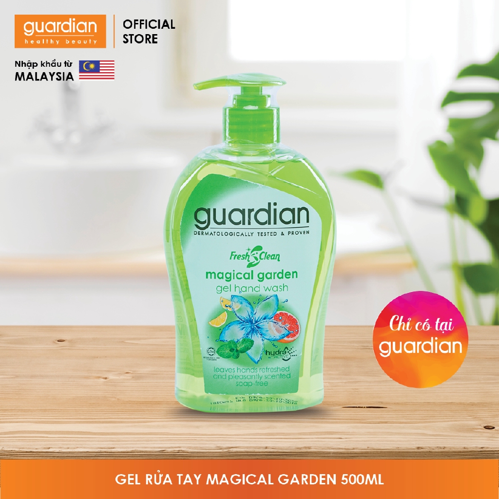 Gel rửa tay Guardian Fresh Clean Magical Garden (500ml) | BigBuy360 - bigbuy360.vn