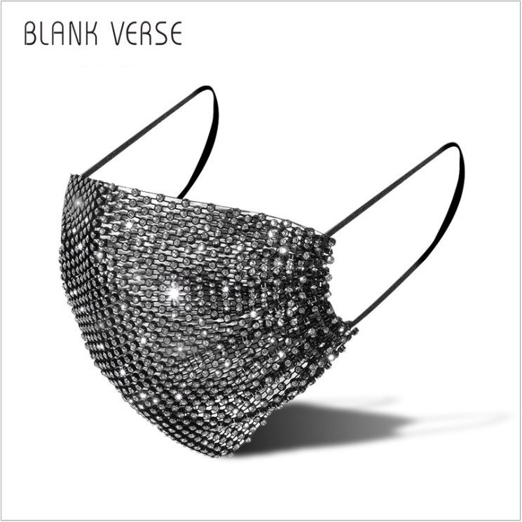[HÀNG MỚI VỀ] Khẩu Trang Đính Đá Pha Lê Kim Sa Lấp Lánh Kim Tuyến Khẩu Trang Hot Trend Tiktok Sắc Màu Nhiều Màu | BigBuy360 - bigbuy360.vn