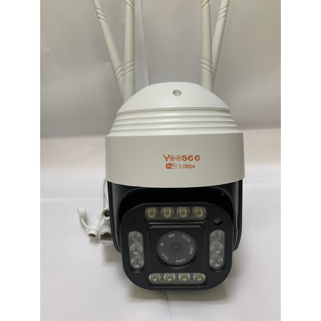 Camera Yoosee Ngoài Trời Ptz 4 rau 14led Xoay 360 Độ 3.0Mpx Full HD BH 5 NĂM Mẫu Mới 2020