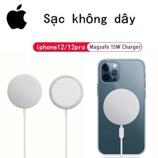 Sạc Không Dây MagSafe Từ Tính 15W CW29 Cho Iphone 11,12, 12pro, 12pro max - Bảo Hành 12 Tháng