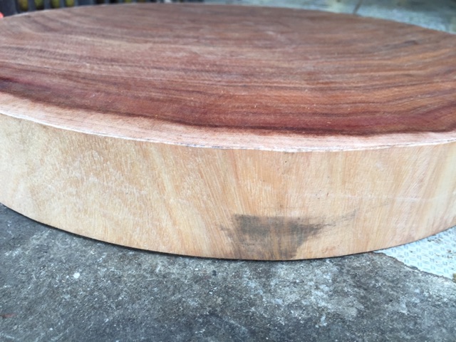 Thớt gỗ nghiến xịn đường kính 30x4 cm