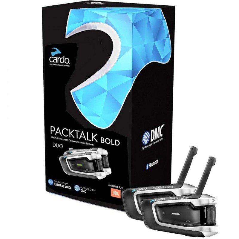 Tai nghe Cardo PackTalk BOLD đàm thoại cho 15 người/8km có điều khiển bằng giọng nói