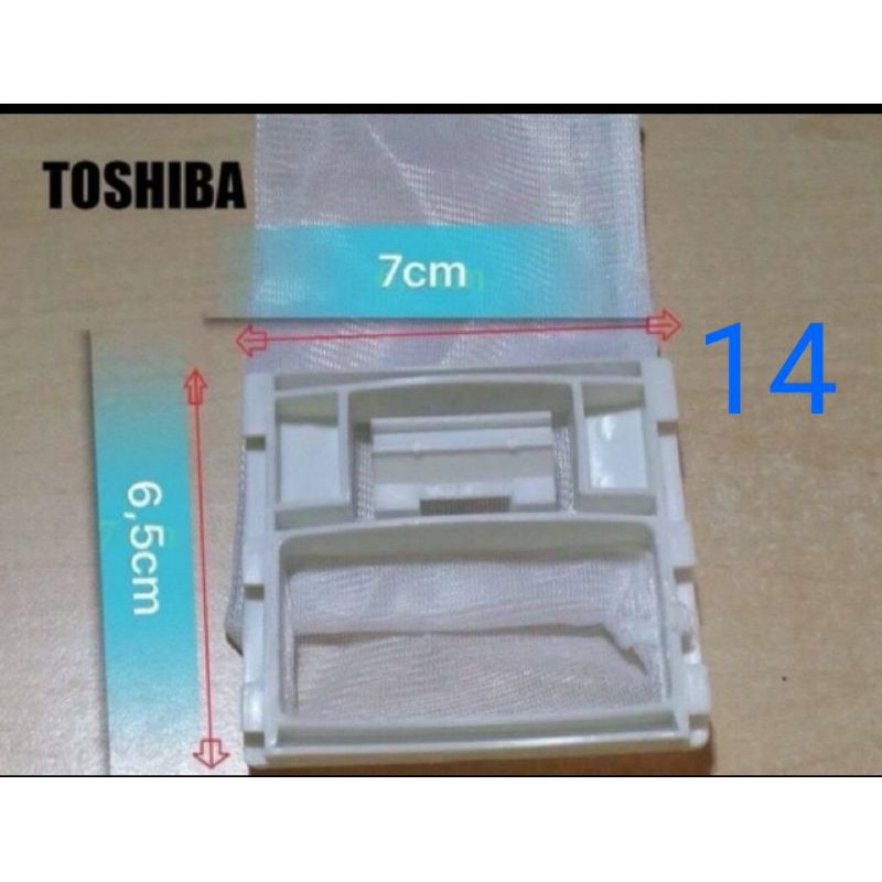 túi lọc rác máy giặt Toshiba - lưới lọc rác máy giặt toshiba (mẫu 1)