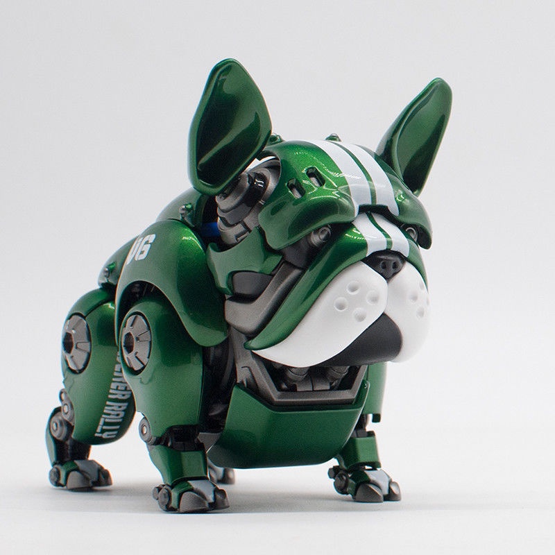 HWJ Robot Bulldog Robot Dog Robot Dog Robot Beast Law Fight Khắc lại Thủy triều Đồ chơi Trang trí Quà tặng làm bằng tay