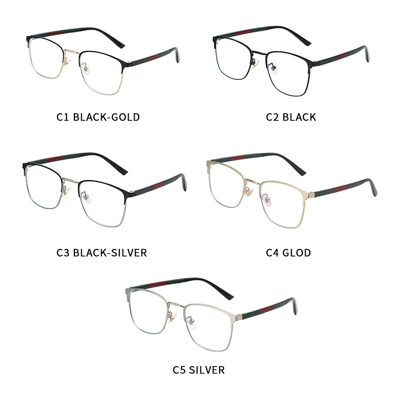 Mắt Kính Gọng Vuông Cỡ Lớn Phong Cách Retro Thời Trang Cho Nam