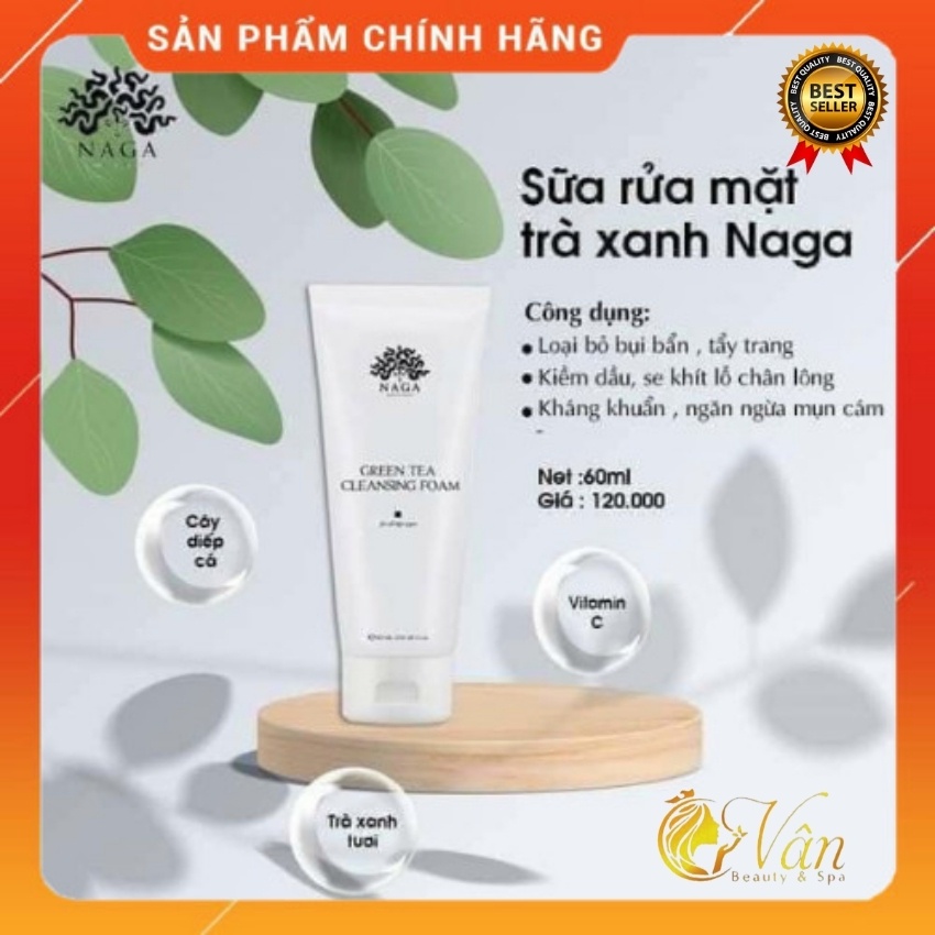 Sửa rửa mặt NAGA - Mỹ phẩm sạch Tatu | BigBuy360 - bigbuy360.vn