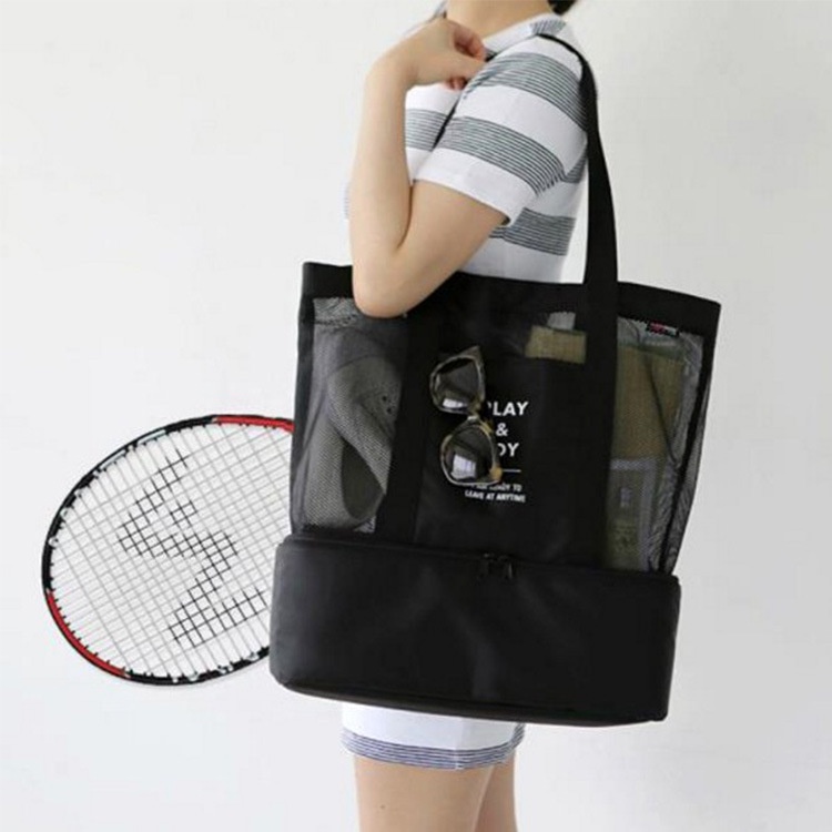 Túi du lịch, dã ngoại, có NGĂN KHÔ, NGĂN ƯỚT riêng biêt AGOSTO size 37x15x42cm