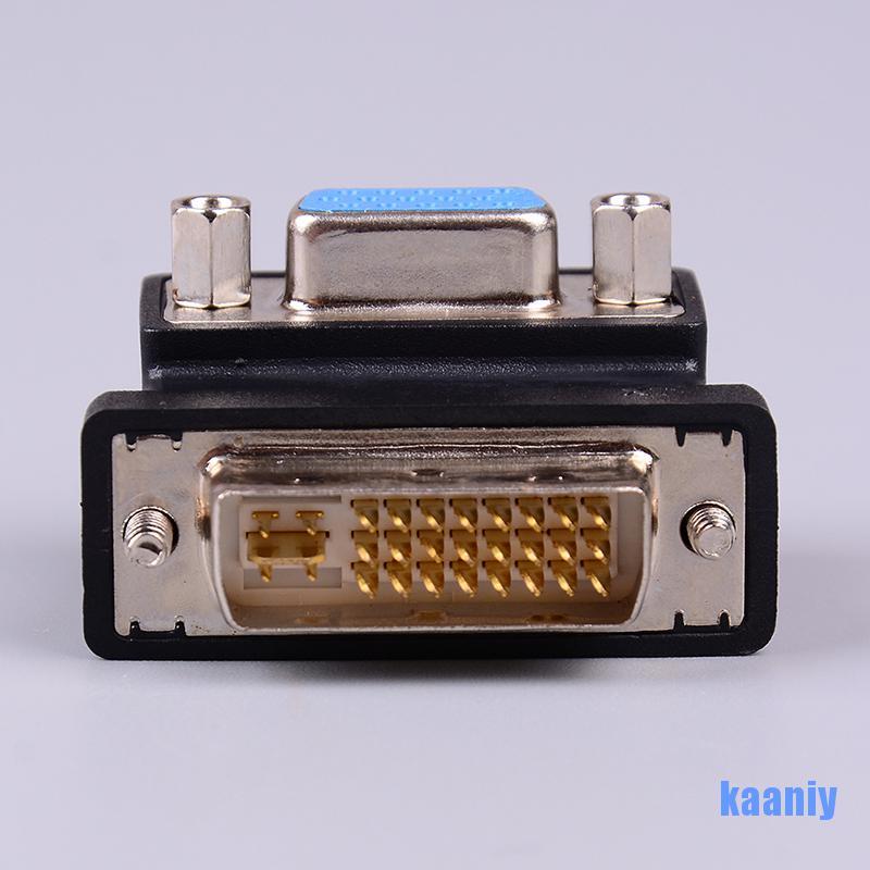Đầu Chuyển Đổi Dvi-I 24 + 5 Pin Male Sang Vga 15 Pin Female 90 Độ | BigBuy360 - bigbuy360.vn