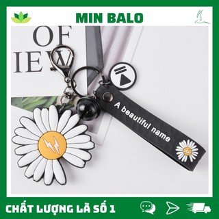 Móc khóa❤️freeship❤️móc khóa cute hoa cúc mk06