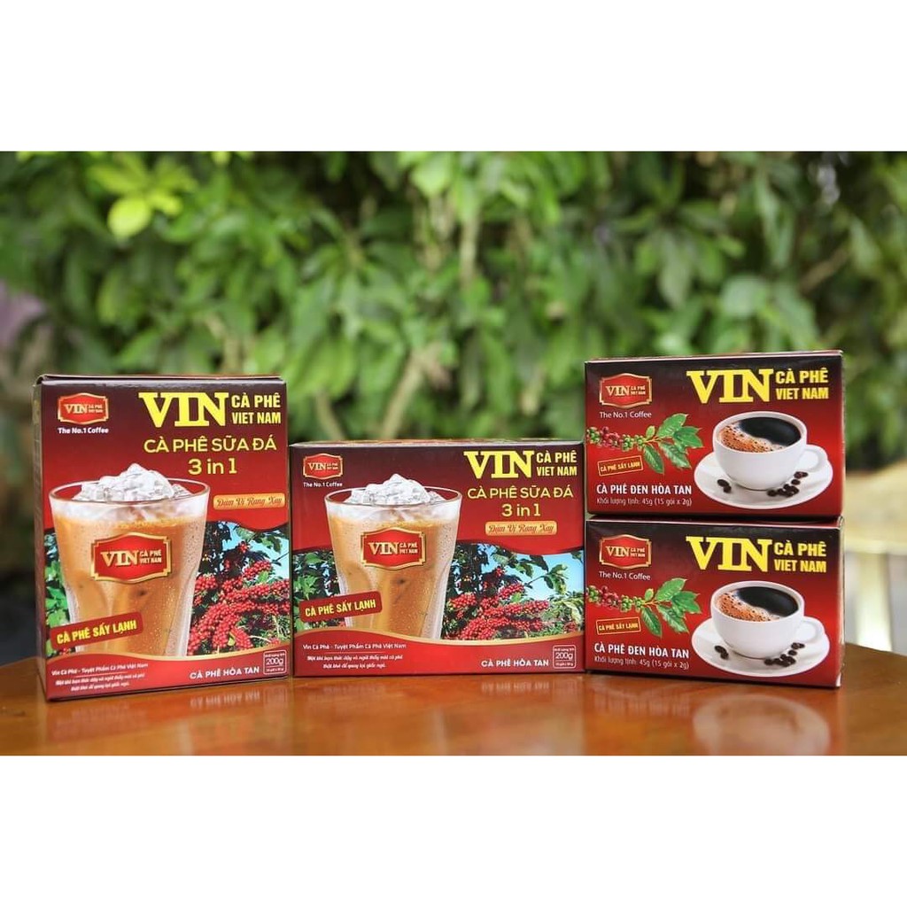 Combo 3 hop Vincafe 3 in 1 thượng hạng | BigBuy360 - bigbuy360.vn