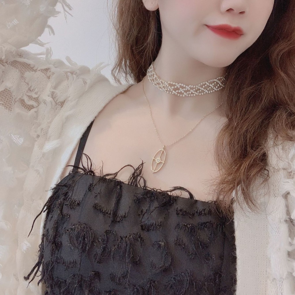 [HÀNG CÓ SĂN] Vòng cổ - Chocker cao cấp _ TUNA SHOP