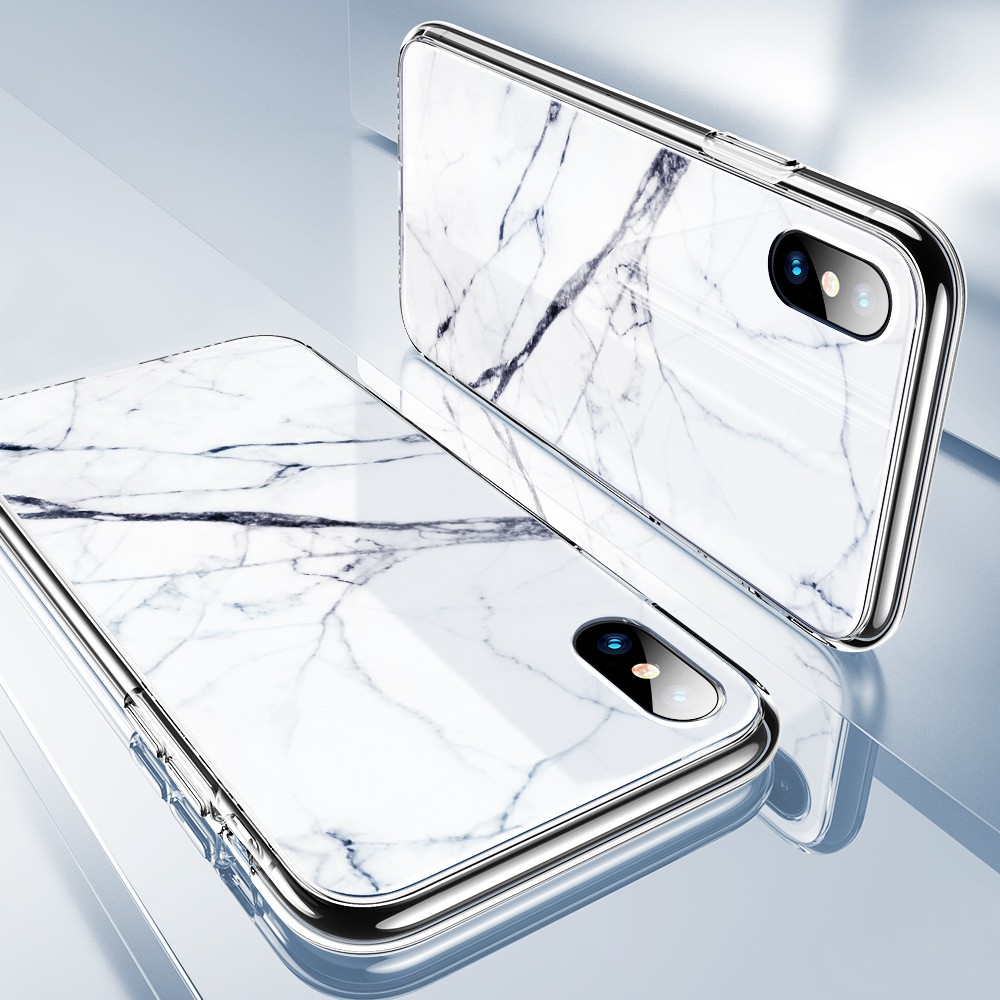 Ốp ESR Marble Glass For Iphone X | BigBuy360 - bigbuy360.vn