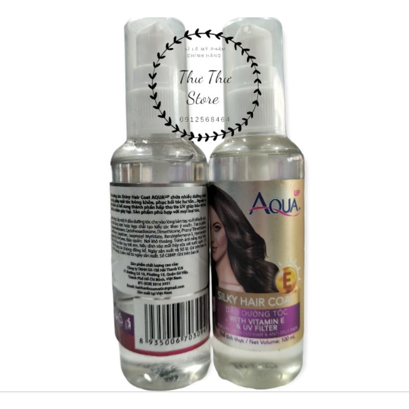 Tinh Dầu Bóng Mượt Tóc Aqua