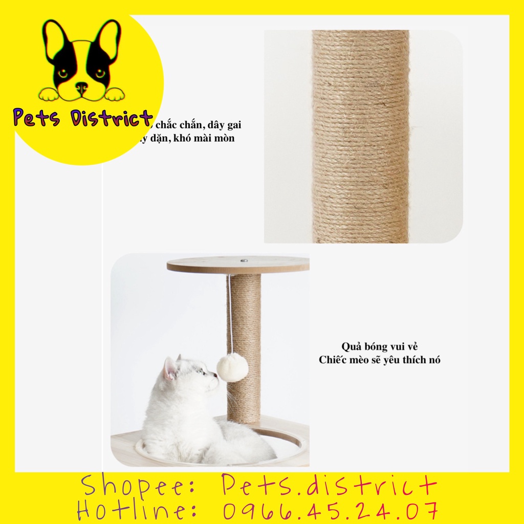 Trụ cào móng/ nhà cây, cat tree cho mèo đa dạng mẫu mã