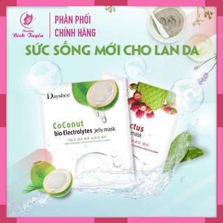 Mặt nạ DAYSHEE JELLY MASK - Mặt nạ thạch dừa DayShee Coconut Bio Electrolytes dưỡng ẩm, nâng cơ tức thì BT Cosmetic