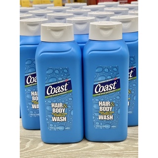 Sữa tắm gội coast hair & body wash 946ml🏊