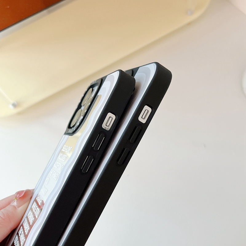 Ốp Điện Thoại pc Cứng Tráng Gương Phản Quang Cho iphone 15 14 plus 11 12 13 pro max