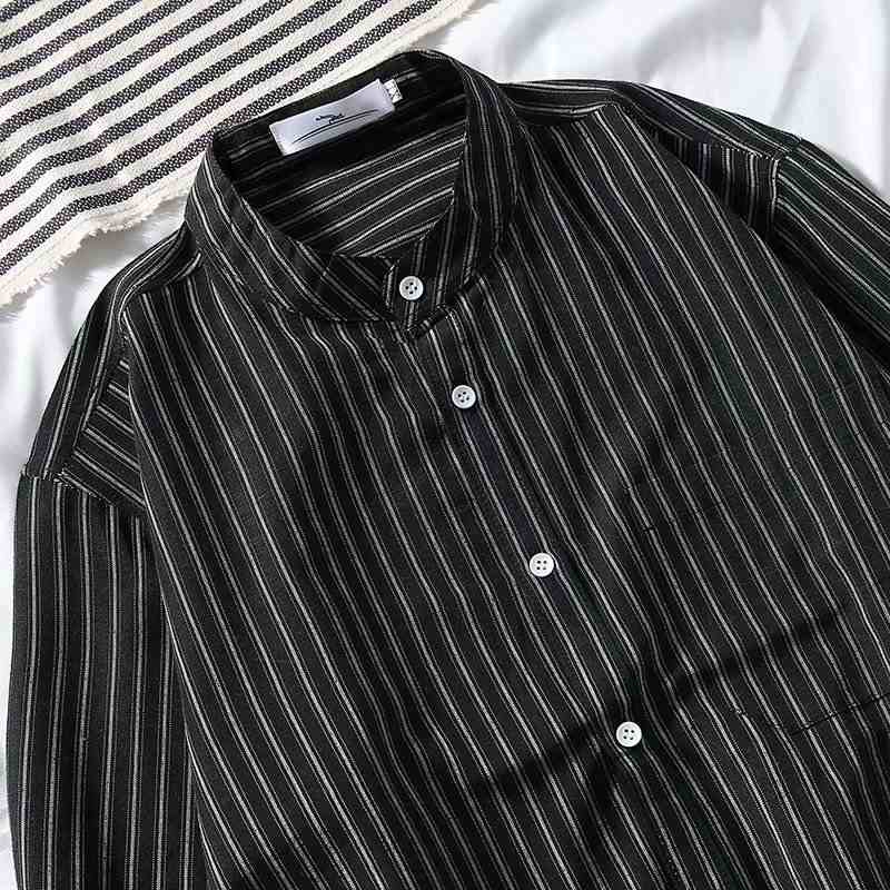 Áo sơ mi nam tay dài kẻ sọc thời trang dành cho nam | BigBuy360 - bigbuy360.vn