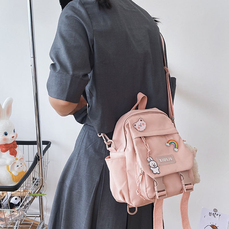 Ba Lô Nylon Thời Trang Cho Nữ