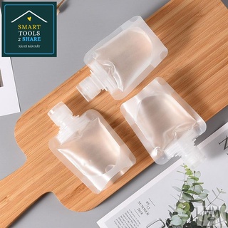 Bộ túi chiết mỹ phẩm 50/100 ml có nắp đậy du lịch tiện lợi