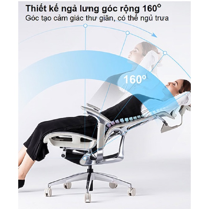 Ghế công thái học Nghia Furniture Ergonomic GT Chair Dvary Butterfly