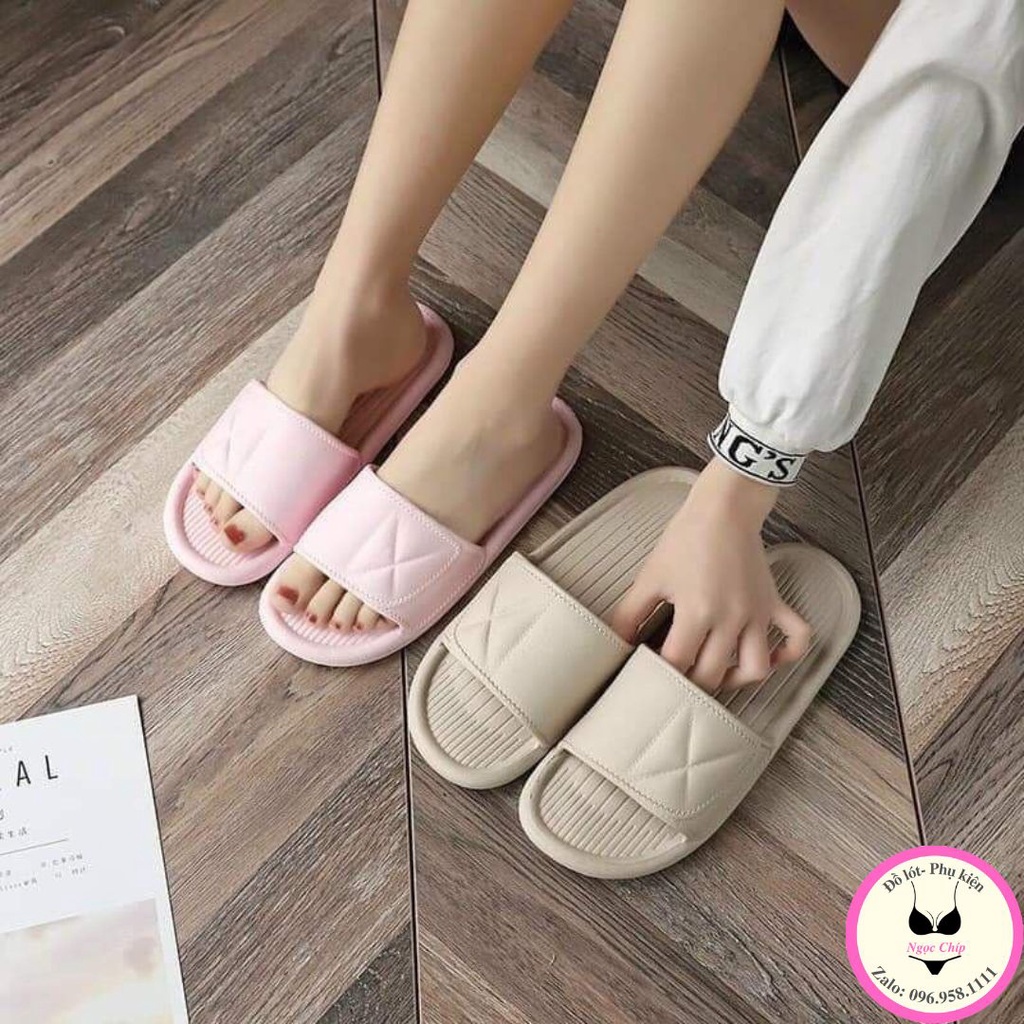 Dép đi trong nhà văn phòng cao cấp ,dép lê xốp nhẹ mềm chống trơn trượt nhiều màu cho nam nữ