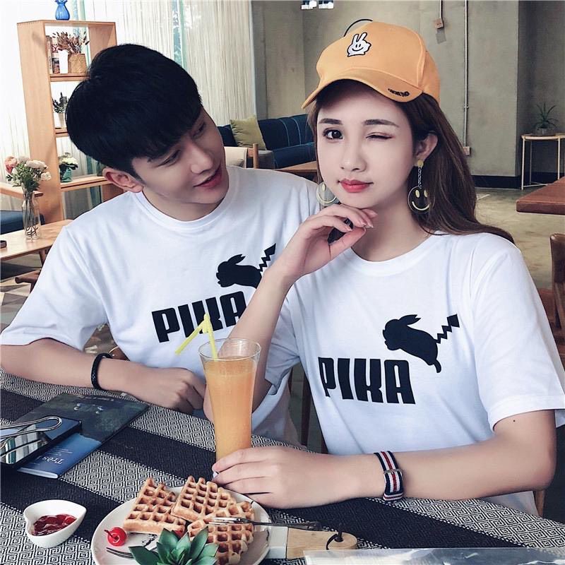 Áo Đôi tình nhân cổ tròn