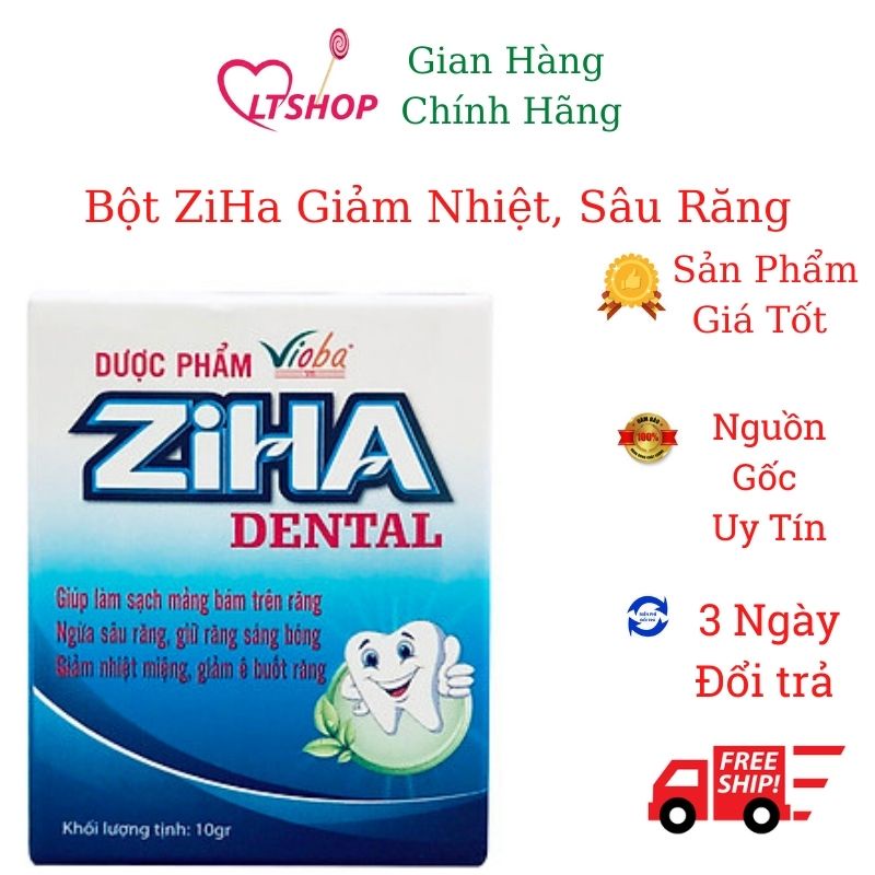 Ziha denta giúp ngừa các bệnh về răng miệng, hôi miệng, viêm lợi lọ 10g