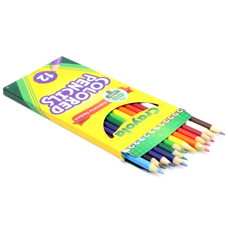 Hộp 12 Bút Chì Màu - Crayola 684012
