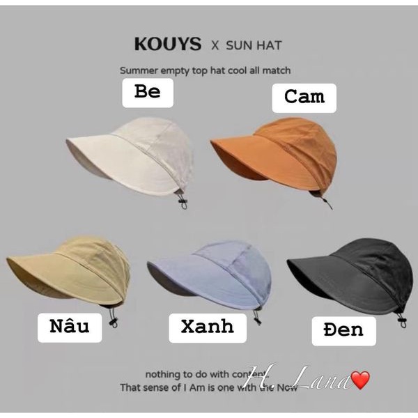MŨ CHỐNG NẮNG KOREA