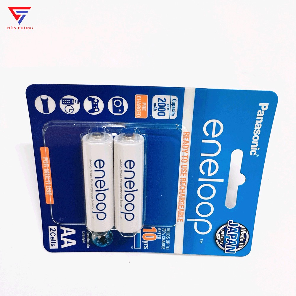Pin Sạc Eneloop AA 2000mAh - Pin sạc tiểu Panasonic chính hãng