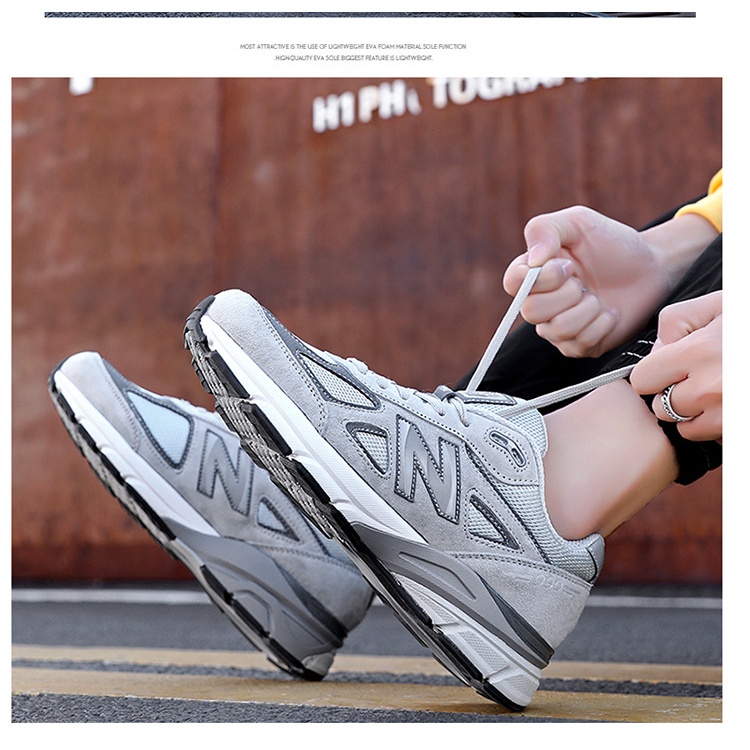 Giày Thể Thao New Balance NB990 V5 Thoáng Khí Cho Nam Nữ