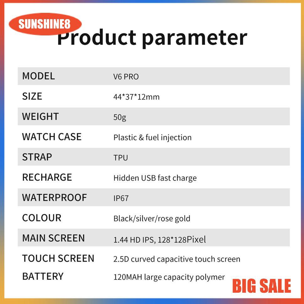 Đồng Hồ Đeo Tay Thông Minh Y68plus Màn Hình Màu Theo Dõi Sức Khỏe