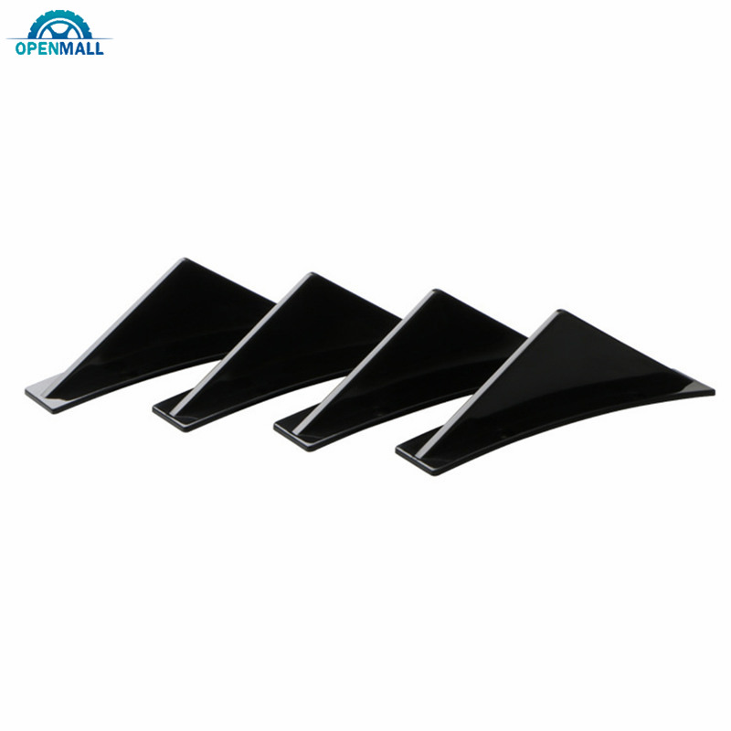 Set 4 Phụ Kiện Trang Trí Thanh Chắn Sau Xe Ô Tô