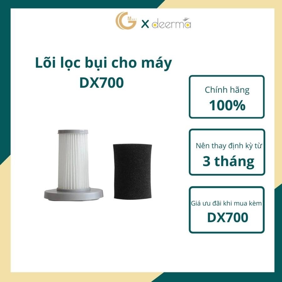 Bộ lọc Hepa thay thế cho máy hút bụi Deerma DX700