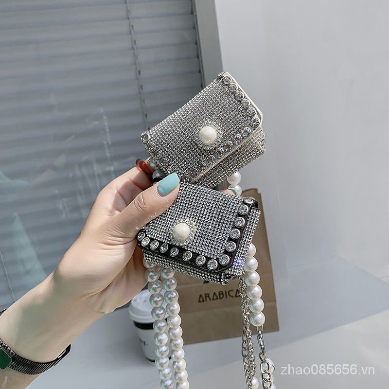 Túi Đeo Chéo Mini Đính Ngọc Trai Thời Trang Mùa Hè Cho Nữ 2021 | BigBuy360 - bigbuy360.vn