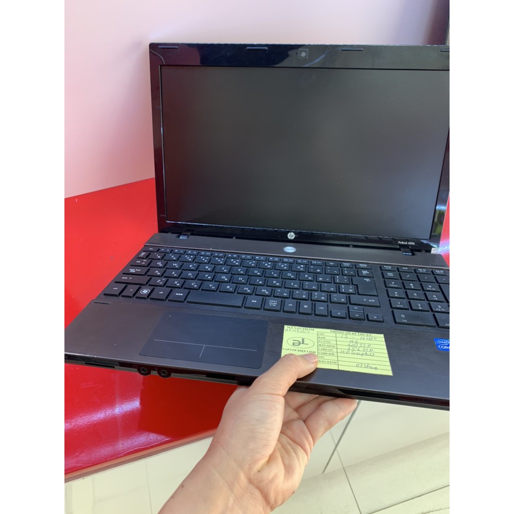 LAPTOP HP 4520S/I5-M540/ RAM 4GB/ Ổ CỨNG SSD 120GB/ MÀN HÌNH 5.6 INCH