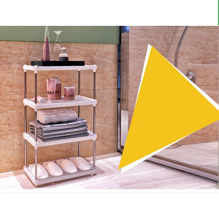Kệ để đồ 4 tầng khung thép 80x42x22cm_RE0117