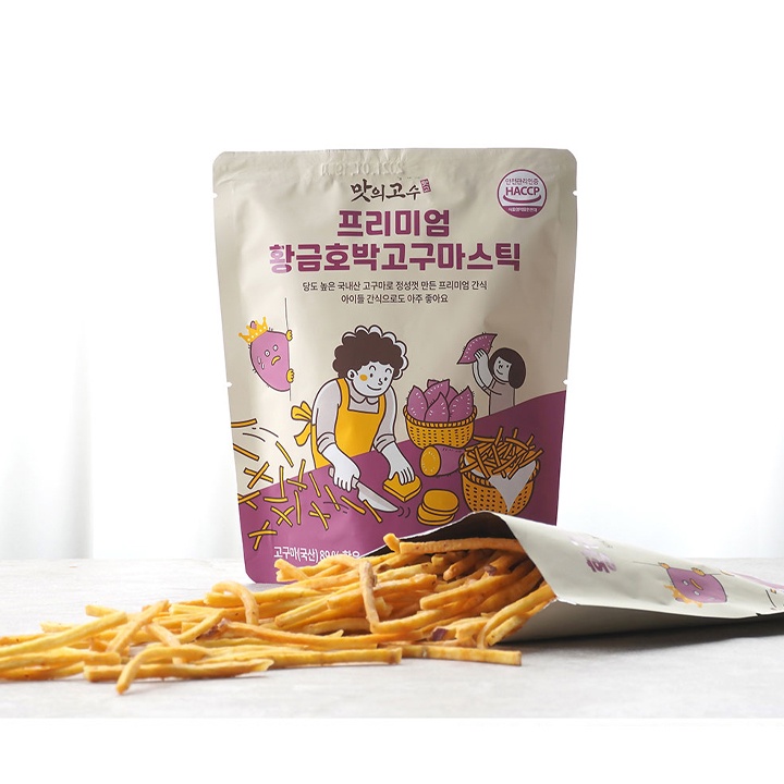 Snack Khoai Lang Bí Đỏ Master Of Taste 67g/Gói