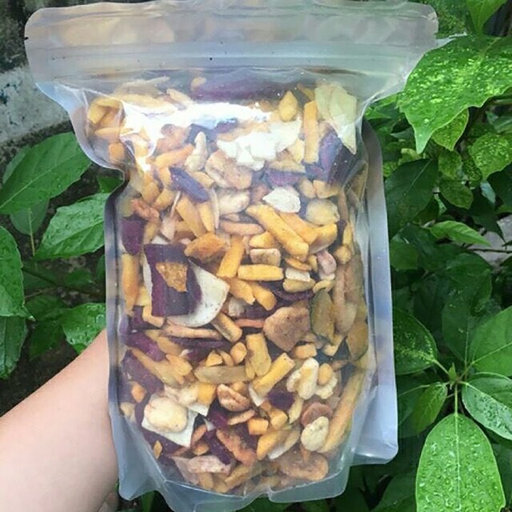 1Kg Thập cẩm sấy vụn (Hoa quả sấy vụn)  ngon, giòn, ngọt tự nhiên