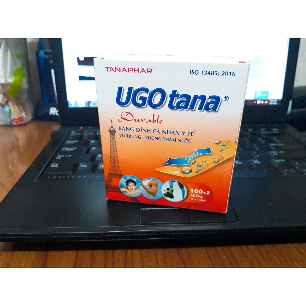 Băng dính cá nhân y tế UGOTANA - HỘP 102 MIẾNG