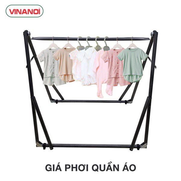 Nôi Võng Tự Động cho bé 3 trong 1 VINANOI - NV80H - Làm Nôi Và Giá Phơi Đồ Cho Bé - Làm Võng Cho Mẹ