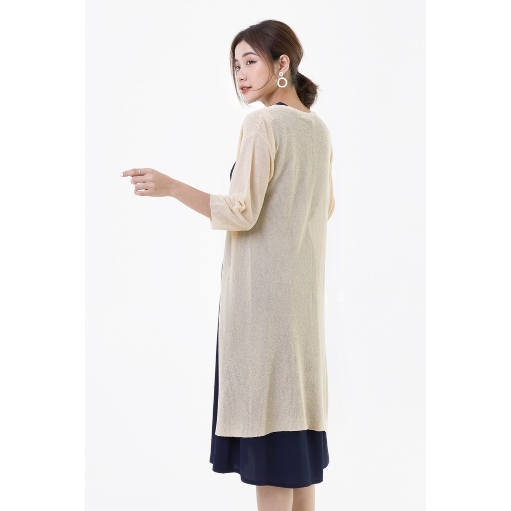 [Mã WABRLAMER giảm 15% tối đa 66k đơn 150k] Áo cardigan dáng dài, tay lỡ VIEN TRAN V65C19Q013 (Nhiều Màu) | BigBuy360 - bigbuy360.vn