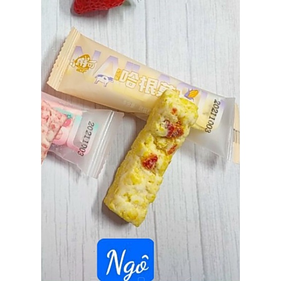 Kẹo Nougat hạnh phúc ít ngọt Đài Loan siêu ngon date mới