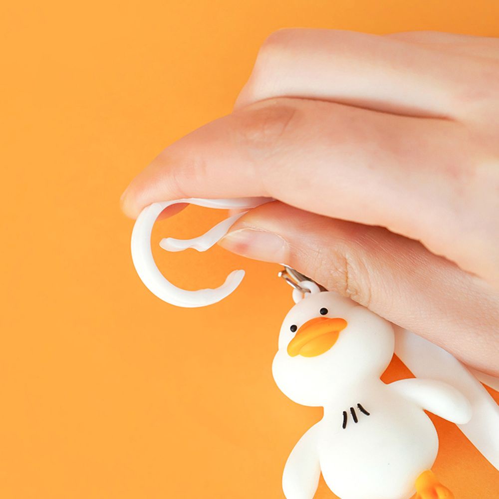 Móc khóa hình vịt con màu vàng dễ thương