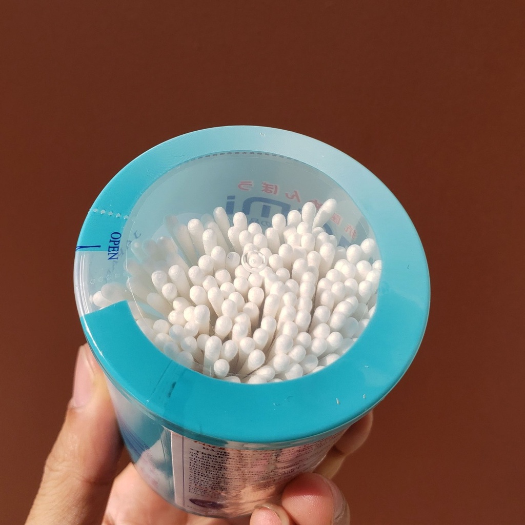 Bông Tăm Jomi Kháng Khuẩn Cho Trẻ Em Từ Sơ Sinh 200 Chiếc