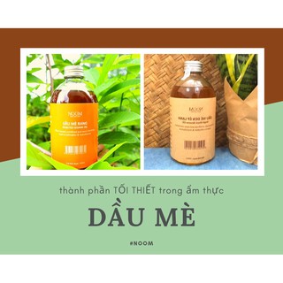 DẦU MÈ ĐEN ÉP LẠNH NOOM