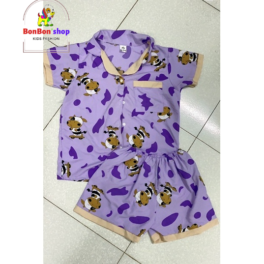 BỘ PIZAMA CHO BÉ GÁI XINH SẮN DỄ THƯƠNG GIÁ RỂ NHẤT