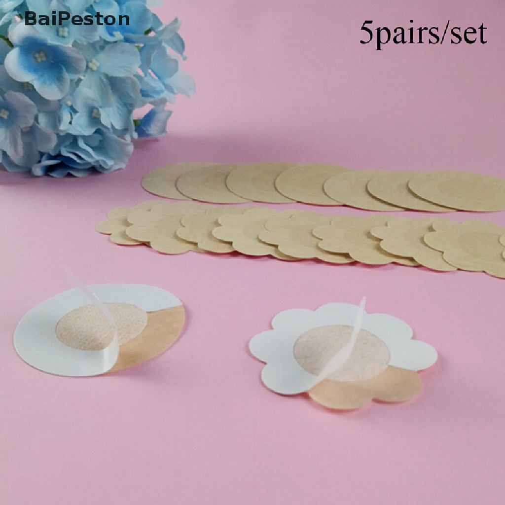 Set 10 Miếng Dán Ngực Tàng Hình Dùng Một Lần Cho Nữ ♨Nóng Bỏng