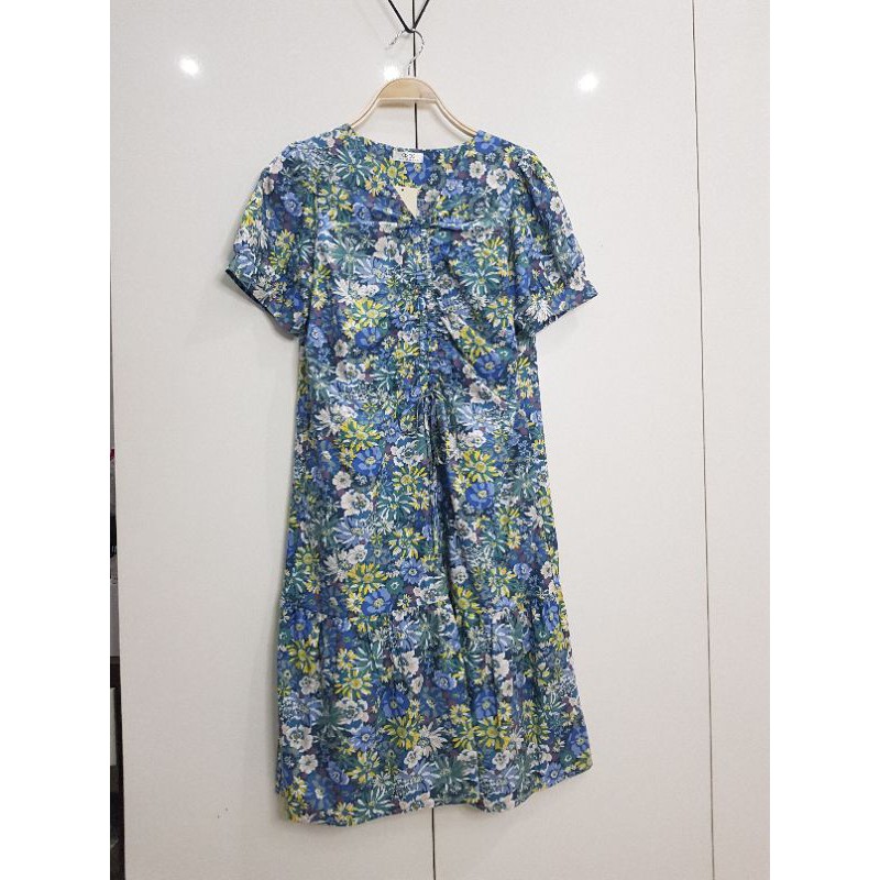 Váy hoa nhúm ngực s o s vnxk